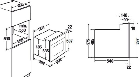 Духовой шкаф KUPPERSBUSCH eeb 6260.0 wx4 купить с доставкой по Москве и Московской области в интернет-магазине АваТехно