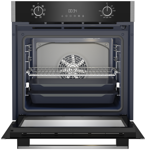 Электрический духовой шкаф Grundig GEBM19300BC купить с доставкой по Москве и Московской области в интернет-магазине АваТехно