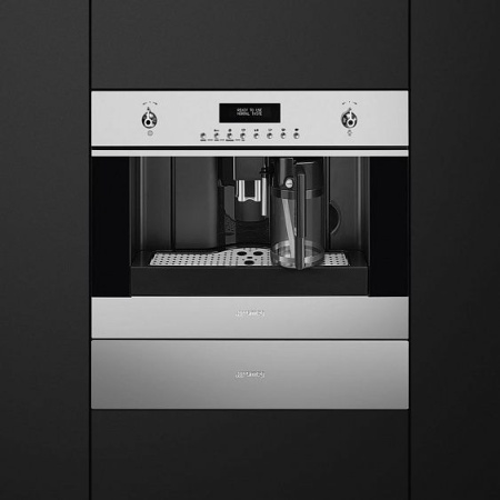 Встраиваемая кофемашина SMEG CMS6451X купить с доставкой по Москве и Московской области в интернет-магазине АваТехно
