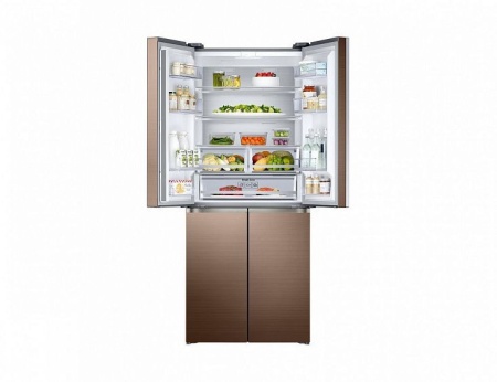 Холодильник Samsung RF50K5960DP бронзовый купить с доставкой по Москве и Московской области в интернет-магазине АваТехно