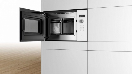 Микроволновая печь Bosch BFL 554MW0 купить с доставкой по Москве и Московской области в интернет-магазине АваТехно