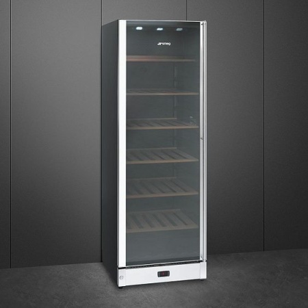 Винный шкаф SMEG SCV115AS купить с доставкой по Москве и Московской области в интернет-магазине АваТехно