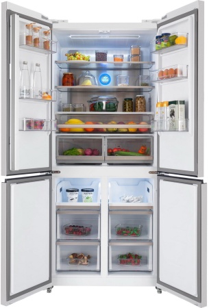 Холодильник HIBERG RFQ-600DX NFGW inverter купить с доставкой по Москве и Московской области в интернет-магазине АваТехно