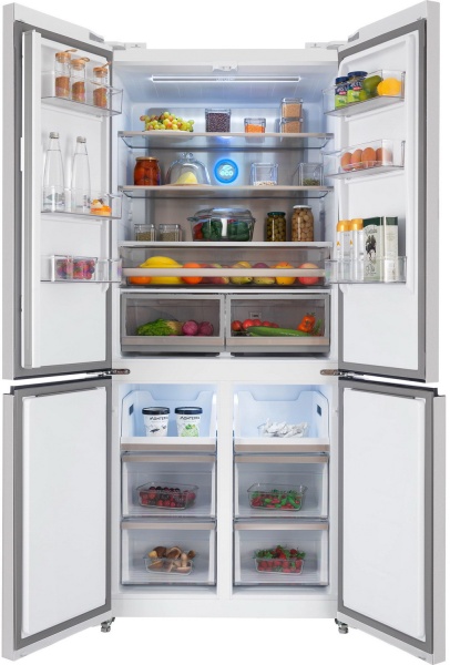 Холодильник HIBERG RFQ-600DX NFGW inverter купить с доставкой по Москве и Московской области в интернет-магазине АваТехно