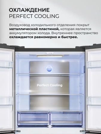 Холодильник LEX LCD505SsGID купить с доставкой по Москве и Московской области в интернет-магазине АваТехно