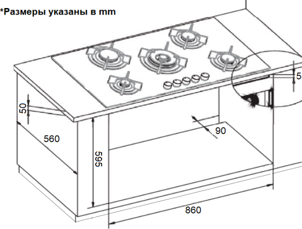 Духовой шкаф KUPPERSBERG FR 911 C Bronze купить с доставкой по Москве и Московской области в интернет-магазине АваТехно