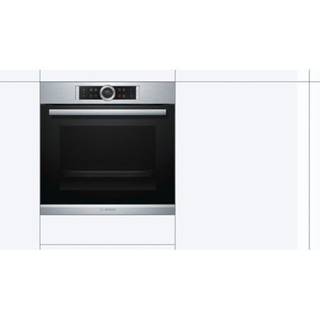 Электрический духовой шкаф Bosch HBG634BS1 купить с доставкой по Москве и Московской области в интернет-магазине АваТехно