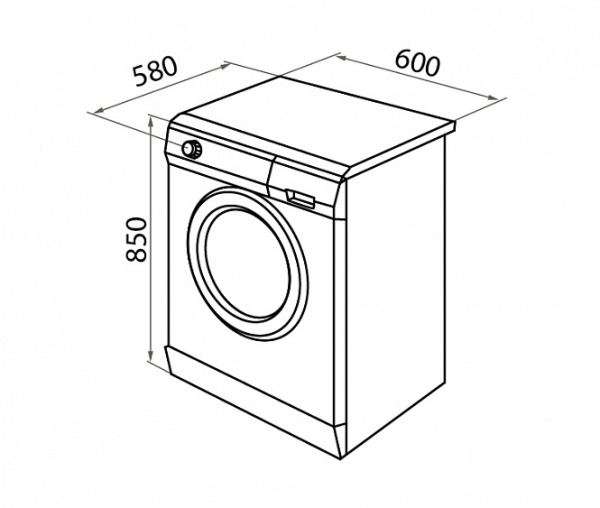 Стиральная машина MAUNFELD MFWM1410658WS купить с доставкой по Москве и Московской области в интернет-магазине АваТехно