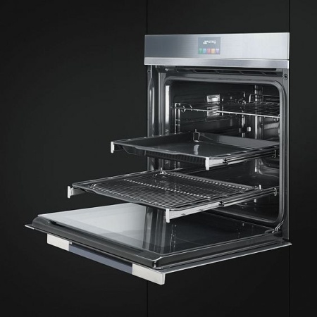 Электрический духовой шкаф SMEG SFP140E купить с доставкой по Москве и Московской области в интернет-магазине АваТехно