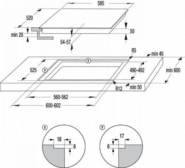 Стеклокерамическая панель Gorenje ECT 641 BSC купить с доставкой по Москве и Московской области в интернет-магазине АваТехно
