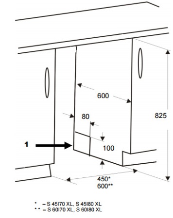 Посудомоечная машина KAISER s 45 i 60 xl купить с доставкой по Москве и Московской области в интернет-магазине АваТехно