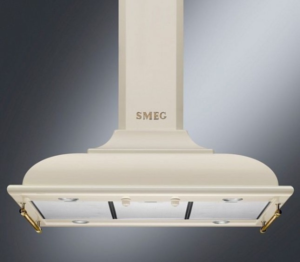 Островная вытяжка SMEG kci19poe купить с доставкой по Москве и Московской области в интернет-магазине АваТехно
