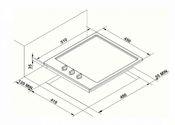 Поверхность ZIGMUND & SHTAIN gn 48.451 s купить с доставкой по Москве и Московской области в интернет-магазине АваТехно