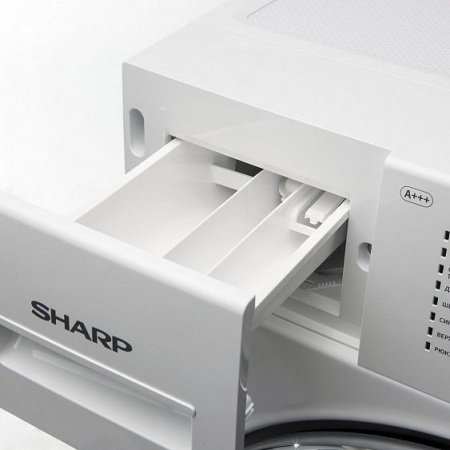 Стиральная машина Sharp ES-F882LX-WH купить с доставкой по Москве и Московской области в интернет-магазине АваТехно