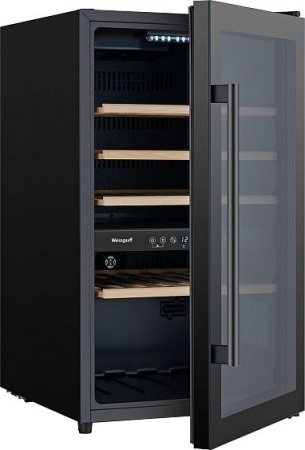 Винный шкаф Weissgauff WWC-49 DB DualZone купить с доставкой по Москве и Московской области в интернет-магазине АваТехно