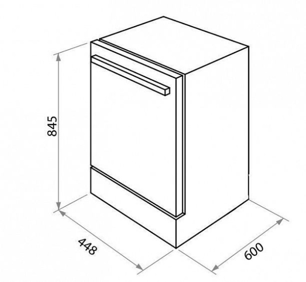 Посудомоечная машина MAUNFELD MWF08B купить с доставкой по Москве и Московской области в интернет-магазине АваТехно