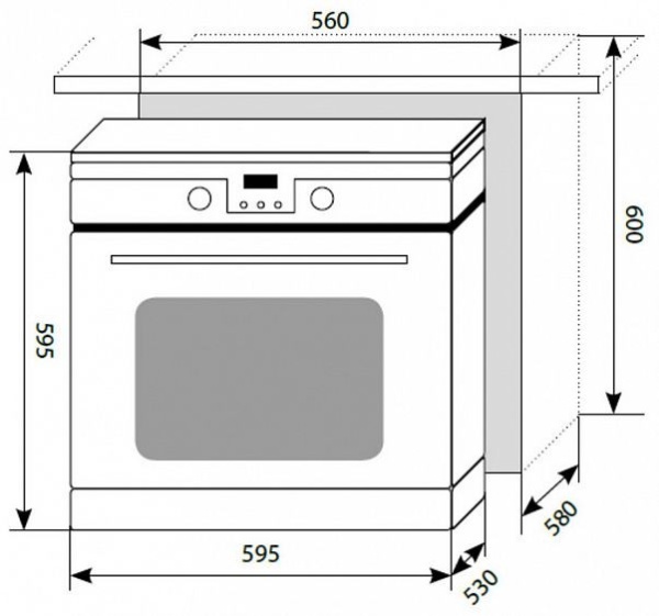 Духовой шкаф LEX EDP092iv купить с доставкой по Москве и Московской области в интернет-магазине АваТехно