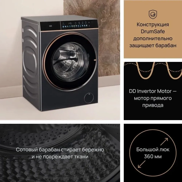 Стиральная машина VARD VWF514B купить с доставкой по Москве и Московской области в интернет-магазине АваТехно