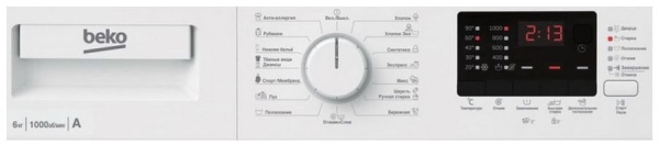 Стиральная машина Beko WRE 65 P 2 BWW купить с доставкой по Москве и Московской области в интернет-магазине АваТехно