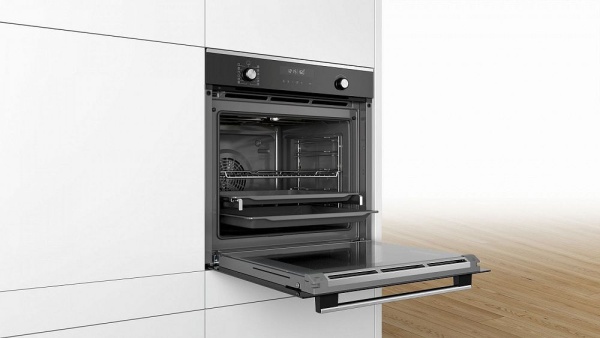 Духовой шкаф Bosch HBA 2780S0 черный купить с доставкой по Москве и Московской области в интернет-магазине АваТехно