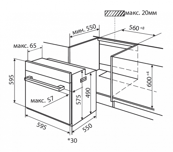 Духовой шкаф KUPPERSBERG rc 699 ant bronze купить с доставкой по Москве и Московской области в интернет-магазине АваТехно