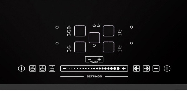 Поверхность SMEG sim592b купить с доставкой по Москве и Московской области в интернет-магазине АваТехно