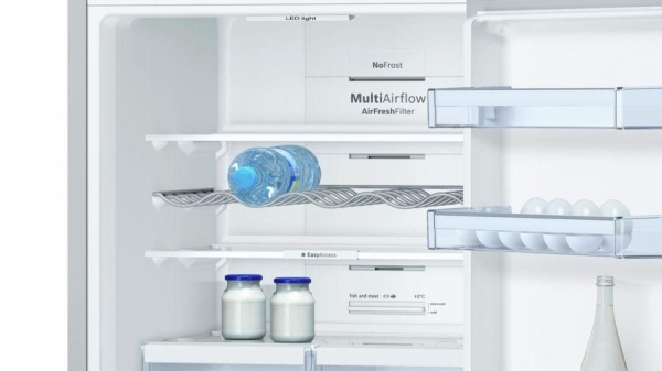 Холодильник Bosch KGN34VL35 серебристый купить с доставкой по Москве и Московской области в интернет-магазине АваТехно