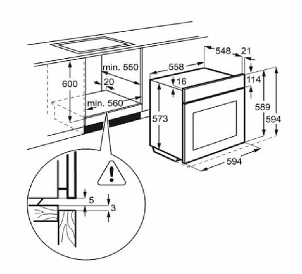 Духовой шкаф ELECTROLUX eob 93430 cw купить с доставкой по Москве и Московской области в интернет-магазине АваТехно