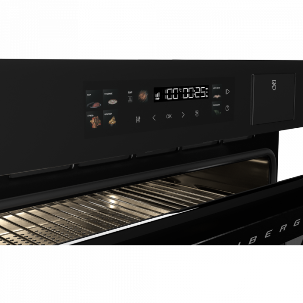 Духовой шкаф HIBERG S-VMF 5515 B SMART купить с доставкой по Москве и Московской области в интернет-магазине АваТехно