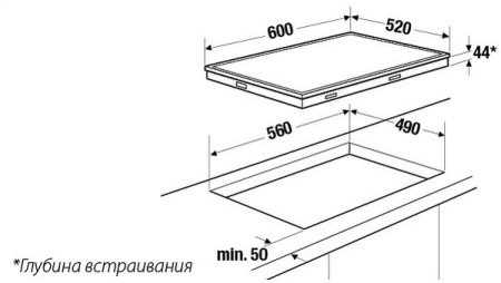 Поверхность KUPPERSBUSCH eke6342.1ed купить с доставкой по Москве и Московской области в интернет-магазине АваТехно
