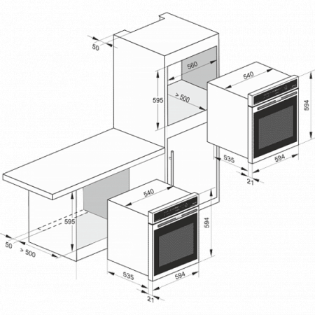 Духовой шкаф KAISER eh 6926 купить с доставкой по Москве и Московской области в интернет-магазине АваТехно