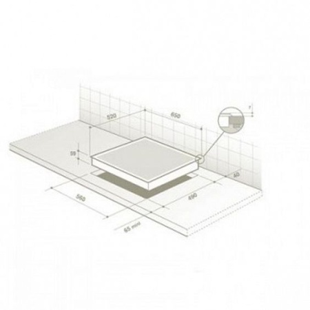Поверхность DE DIETRICH dti 1105 we купить с доставкой по Москве и Московской области в интернет-магазине АваТехно