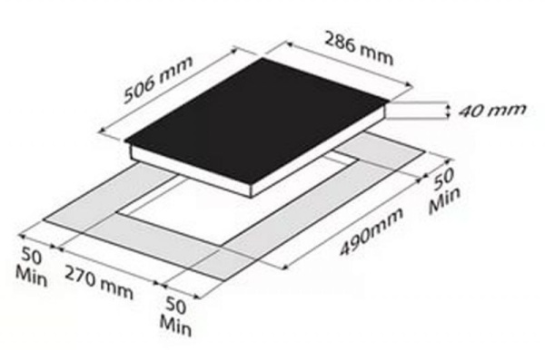 Поверхность ZIGMUND & SHTAIN CNS 302.30 BX купить с доставкой по Москве и Московской области в интернет-магазине АваТехно