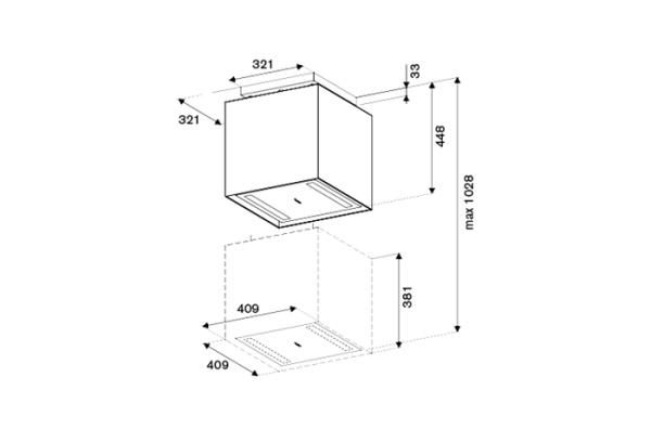 Вытяжка BERTAZZONI KUD40PRO1XA купить с доставкой по Москве и Московской области в интернет-магазине АваТехно