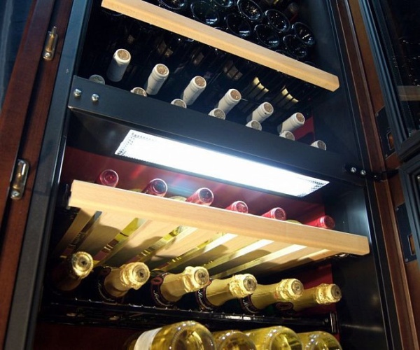 Винный шкаф IP INDUSTRIE cex 601 vu (цвет - венге) купить с доставкой по Москве и Московской области в интернет-магазине АваТехно