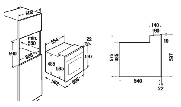 Духовой шкаф KUPPERSBUSCH eeb6360.0jx1 купить с доставкой по Москве и Московской области в интернет-магазине АваТехно