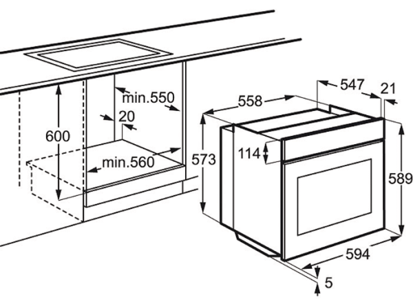 Духовой шкаф ELECTROLUX eob 93402 ax купить с доставкой по Москве и Московской области в интернет-магазине АваТехно