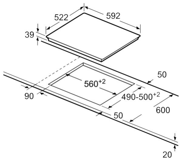 Поверхность BOSCH PKF651FP3E купить с доставкой по Москве и Московской области в интернет-магазине АваТехно