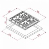 Поверхность TEKA EX 60.1 4G AI AL CI  (40212205) купить с доставкой по Москве и Московской области в интернет-магазине АваТехно