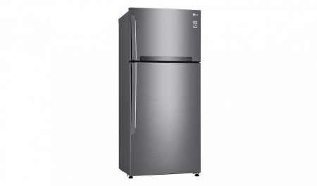 Холодильник LG GN-H702HMHZ серебристый купить с доставкой по Москве и Московской области в интернет-магазине АваТехно