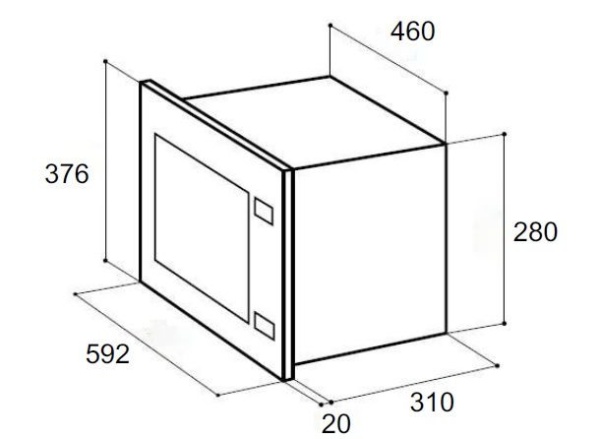 Микроволновая печь Lex BIMO 20.01 C IVORY LIGHT купить с доставкой по Москве и Московской области в интернет-магазине АваТехно