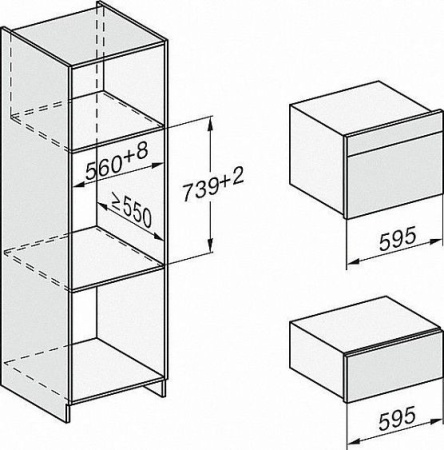 Встраиваемая пароварка MIELE DGC7440X BRWS бриллиантовый белый купить с доставкой по Москве и Московской области в интернет-магазине АваТехно
