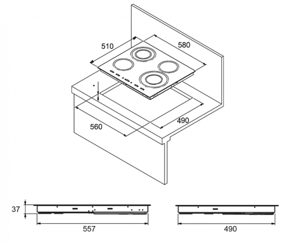 Поверхность KUPPERSBERG ft 6 vs 16 купить с доставкой по Москве и Московской области в интернет-магазине АваТехно
