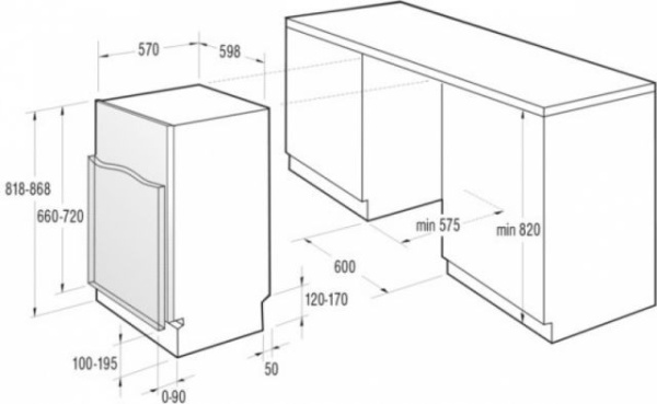 Посудомоечная машина GORENJE gv 65324 xv купить в Москве цена в интернет-магазине АваТехно