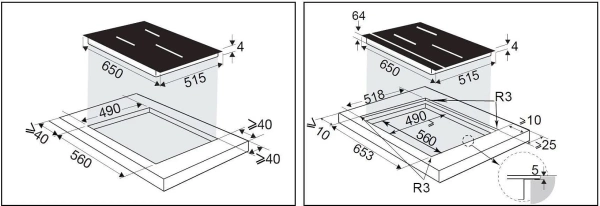 Варочная поверхность DE DIETRICH DPI4400B купить с доставкой по Москве и Московской области в интернет-магазине АваТехно