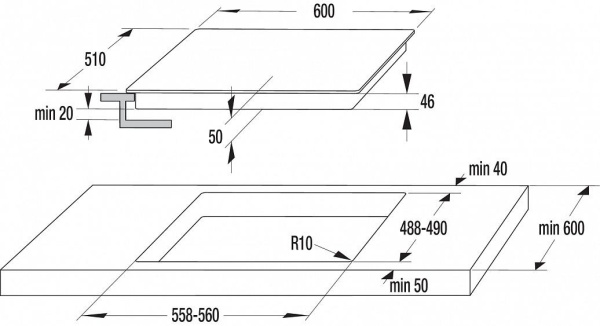 Поверхность GORENJE it 641 ora-w купить с доставкой по Москве и Московской области в интернет-магазине АваТехно