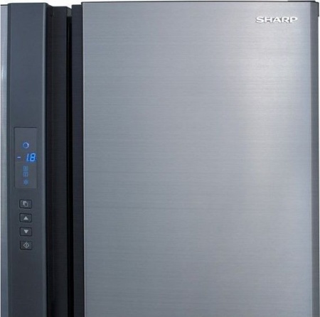 Холодильник Sharp SJ-EX770FSL серебристый купить с доставкой по Москве и Московской области в интернет-магазине АваТехно