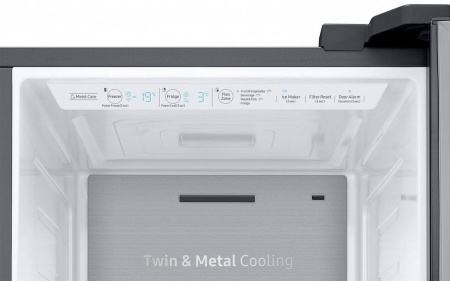 Холодильник Side by Side Samsung RS68N8671SL нержавеющая сталь купить с доставкой по Москве и Московской области в интернет-магазине АваТехно