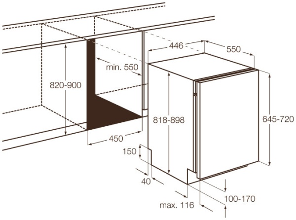 Посудомоечная машина AEG f 88400 vi0p купить с доставкой по Москве и Московской области в интернет-магазине АваТехно