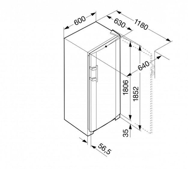 Холодильник Liebherr SK 4240 купить с доставкой по Москве и Московской области в интернет-магазине АваТехно